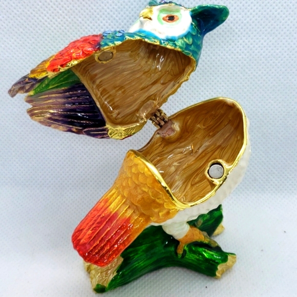 🦉Creature Couture Owl Trinket Box - Picture 6 of 8